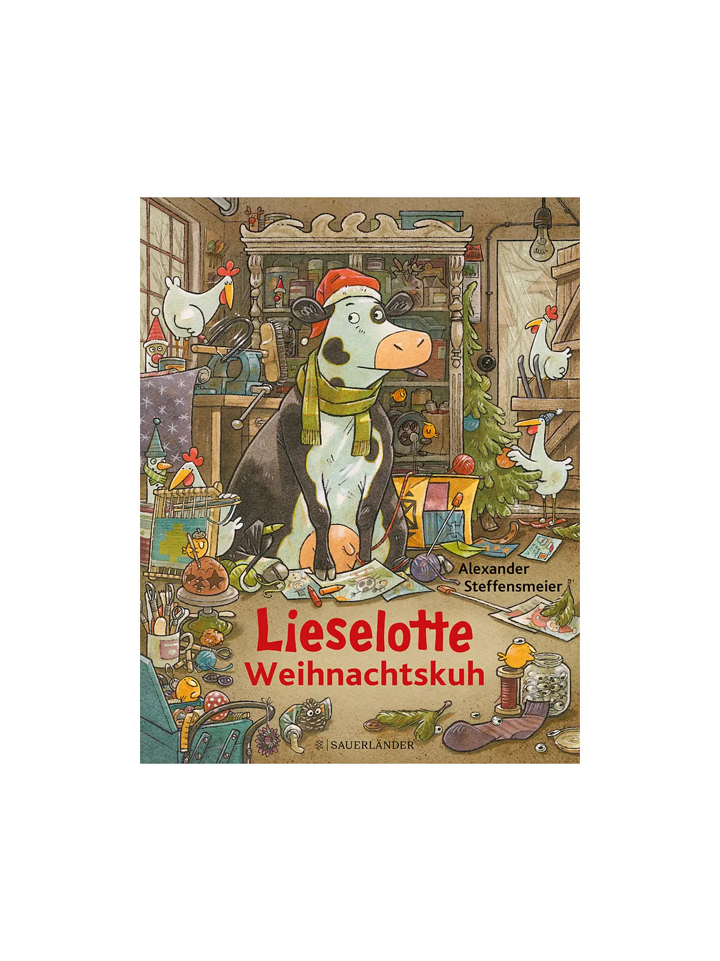 SAUERLAENDER VERLAG | Buch - Lieselotte Weihnachtskuh | 